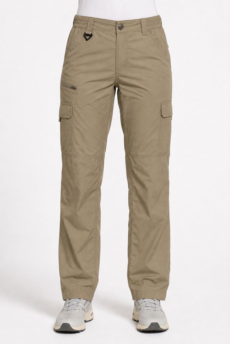 Columbia PFG Womens Cargo Fishing Pants Khaki 36x30 Utility Gorpcore Lightweight